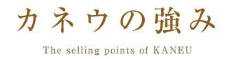 カネウの強み